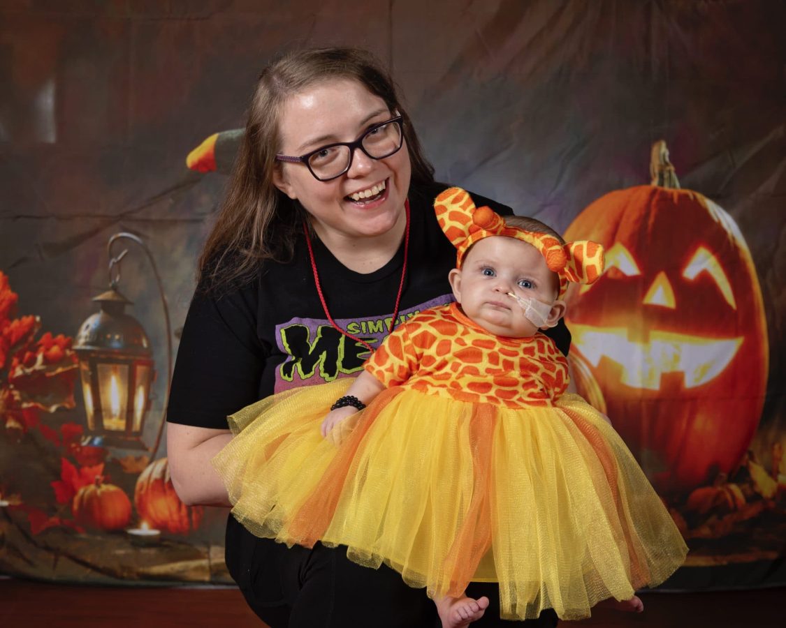 Image from Halloween in our House - Mother and her baby