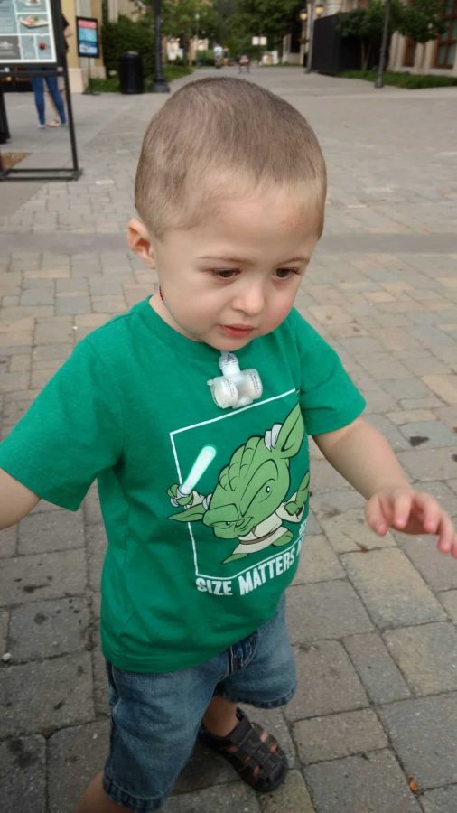 Image of Ash walking