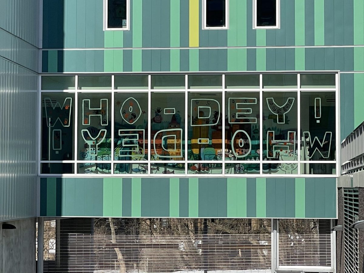 Image from Who Dey - Hallway decoration